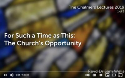 For Such a Time as This: The Church’s Opportunity