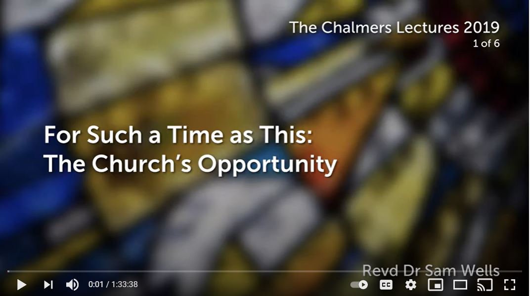 For Such a Time as This: The Church’s Opportunity