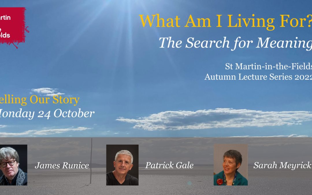 Autumn Lecture Series 2022: Telling Our Story (21.10)