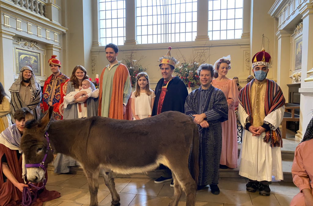 No Room at the Inn: A Dramatised Nativity and Blessing of the Crib (24.12)