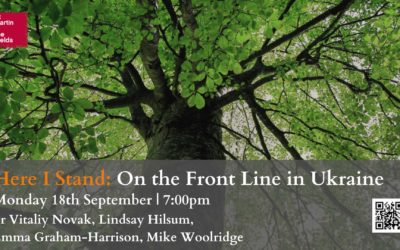 Autumn Lecture Series 2023: On the Front Line in Ukraine