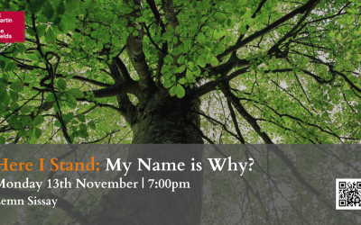 Autumn Lecture Series 2023: My Name is Why?