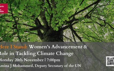 Autumn Lecture Series 2023: Women’s Advancement and Role in Tackling Climate Change