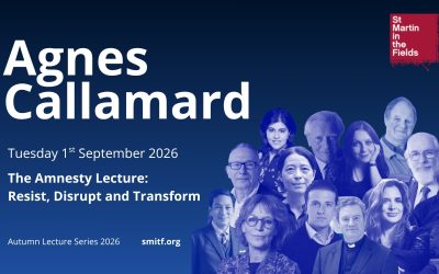 Autumn Lecture Series 2026: Agnes Callamard