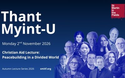 Autumn Lecture Series 2026: Thant Myint-U