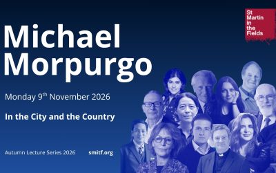 Autumn Lecture Series 2026: Michael Morpurgo
