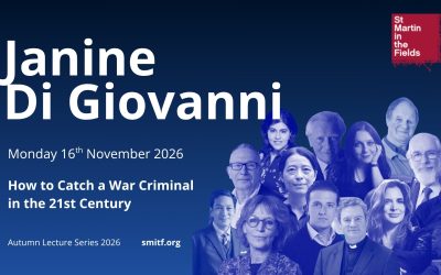 Autumn Lecture Series 2026: Janine Di Giovanni