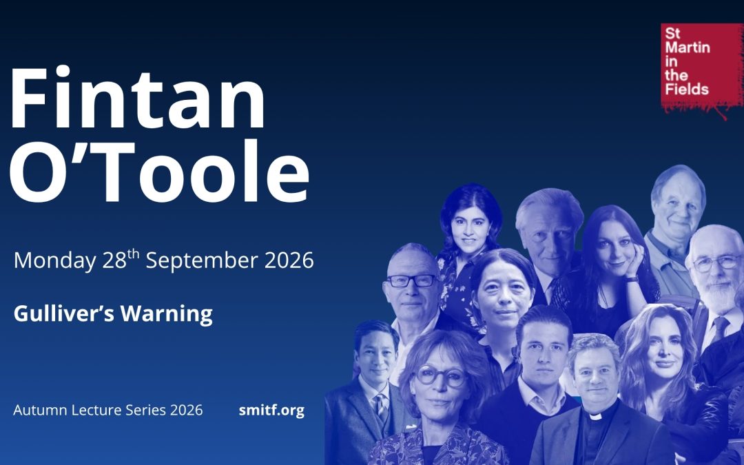 Autumn Lecture Series 2026: Fintan O’Toole