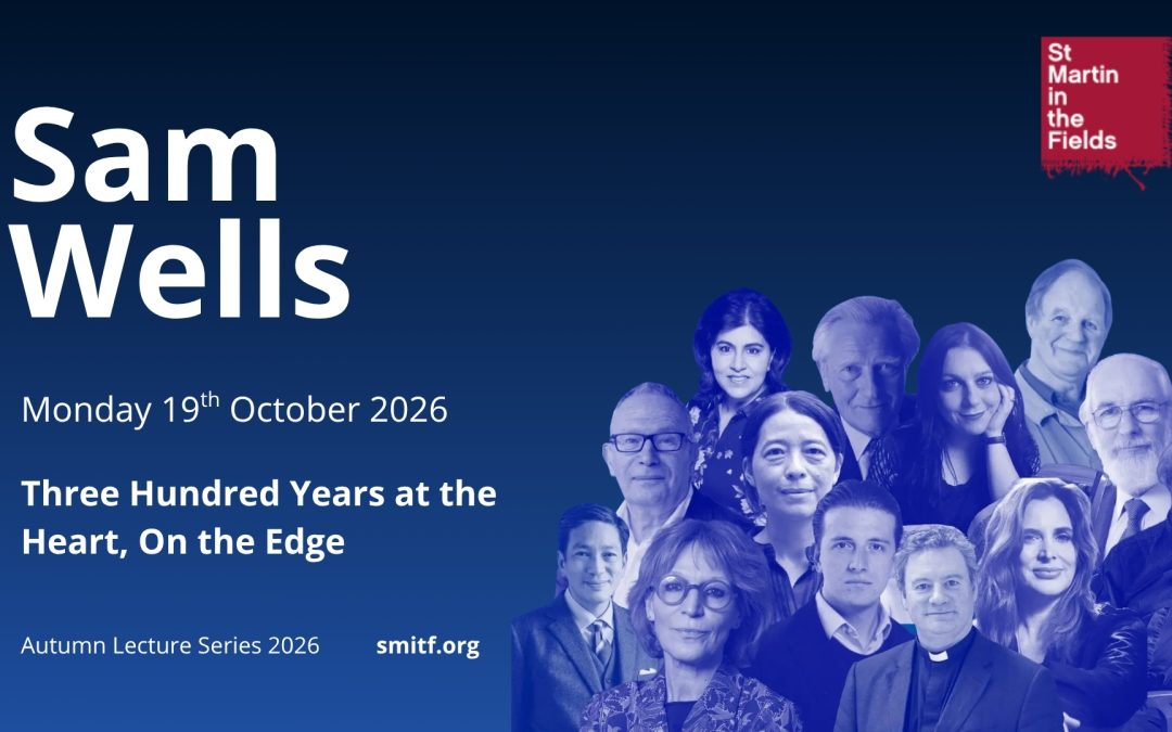 Autumn Lecture Series 2026: Sam Wells