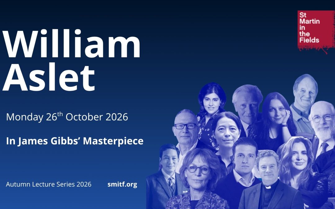 Autumn Lecture Series 2026: William Aslet